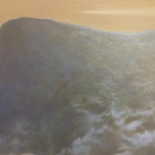 心山,油彩,53x45.5cm-大美無言藝術空間