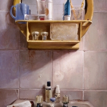 LIFE-I_91x72.5cm_30F_2000_油彩畫布-大美無言藝術空間