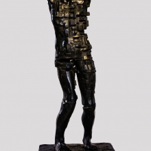 型釋3-退變  33x29x143cm 2013-大美無言藝術空間