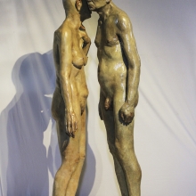 我與我 你和你-2  46.5x31x165 / 44x34x171cm 2013-大美無言藝術空間