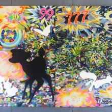 《 Target 》2002 120 P x 2  複合媒材-大美無言藝術空間