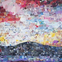 《 慾望墾丁-夕陽 》2013 50F-大美無言藝術空間