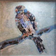 《 赤腹鷹 》2021-大美無言藝術空間