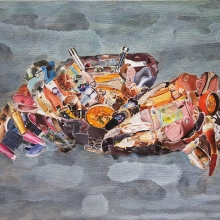 《 陸蟹 》2021-大美無言藝術空間