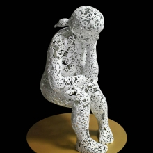 38度c 2016 不鏽鋼、金屬烤漆-大美無言藝術空間