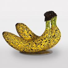 絕代雙佼 2017 不鏽鋼、金屬烤漆-大美無言藝術空間