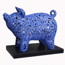 諸事圓滿 2018 不鏽鋼、金屬烤漆-大美無言藝術空間