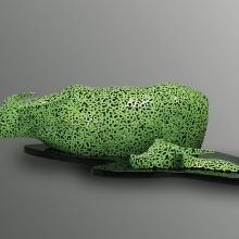 大地回春 2015 80 x 53 x 23 cm-大美無言藝術空間