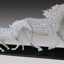 神采飛揚 2015  150x60x80-大美無言藝術空間