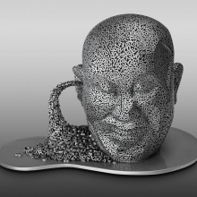 耳邊細語 2015 100x70x56cm-大美無言藝術空間