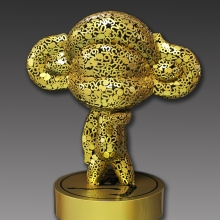 馬上封侯 2016 不鏽鋼、金屬烤漆 61x40x70cm-大美無言藝術空間