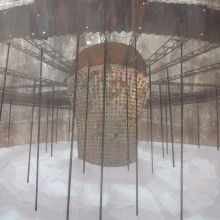 樂園  94x130cm 2013-大美無言藝術空間